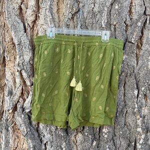 Biden Olive Green Shorts